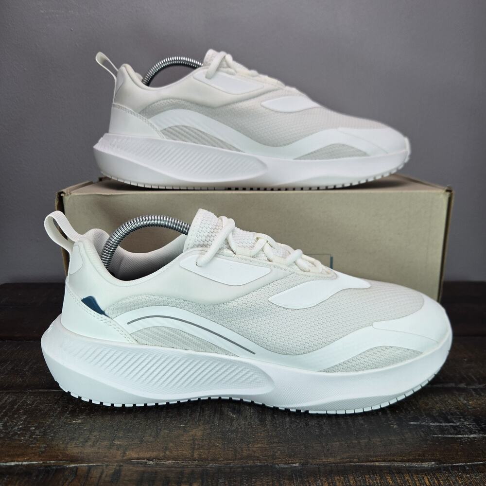 NEW Vessi Tidal Sneaker Womens Size 8 Waterproof Shoes Lace Up Warm White